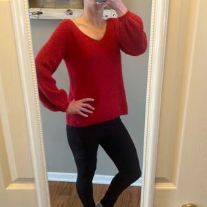 Red Andrew Sweater size S